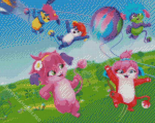 Popples Diamond Painting