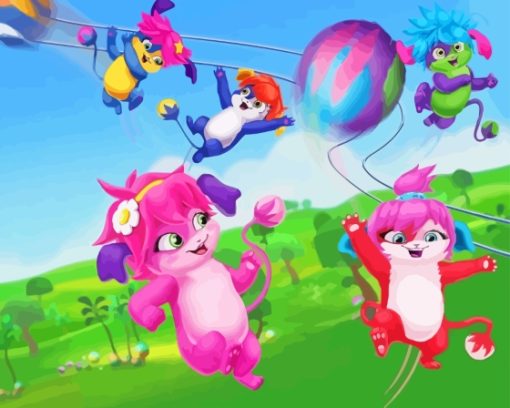 Popples Diamond Painting