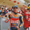 Racer Marc Marquez Diamond Painting