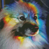 Rainbow Dog Diamond Painting