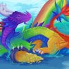 Rainbow Dragon Diamond Painting