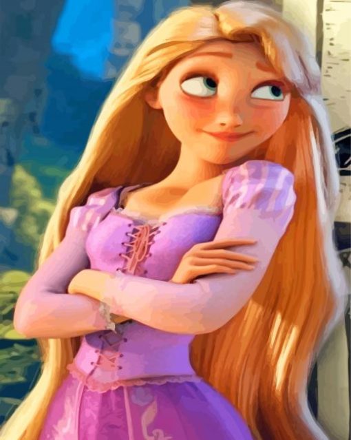 rapunzel Diamond Painting