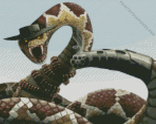 Rattlesnake Art Diamond Painting