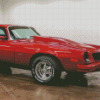 Red Camaro 1977 Diamond Painting