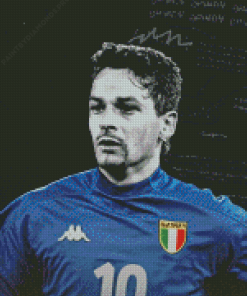 Roberto Baggio Diamond Painting