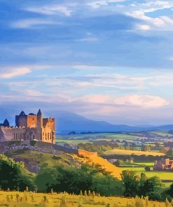 Rock Of Cashel Tipperary Diamond Painting