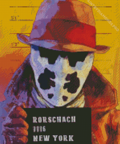 Rorschach In The Prison Diamond Painting