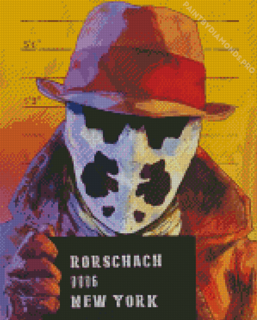 Rorschach In The Prison Diamond Painting