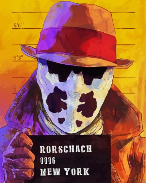 Rorschach In The Prison Diamond Painting