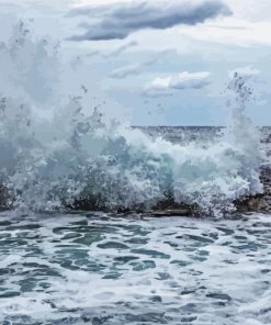 Sea Storm Diamond Painting