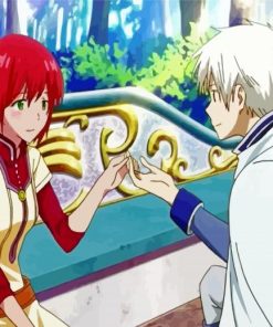 Shirayuki And Zen Diamond Painting