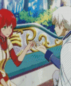 Shirayuki And Zen Diamond Painting