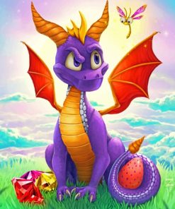 Spyro The Dragon Diamond Painting