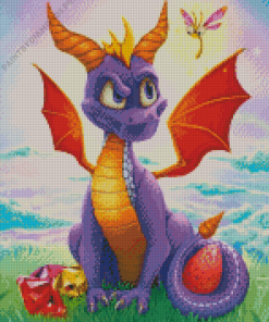 Spyro The Dragon Diamond Painting