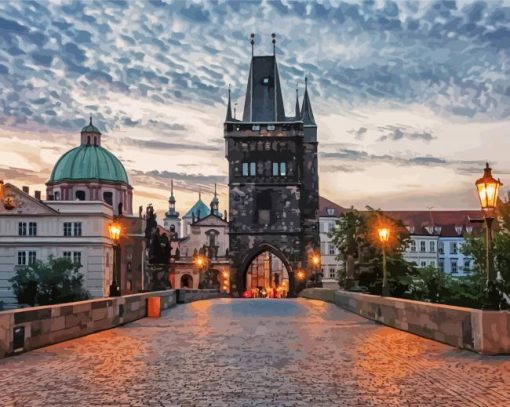 St Charles Bridge Diamond Painting