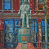 Statue Of John Deighton Diamond Painting