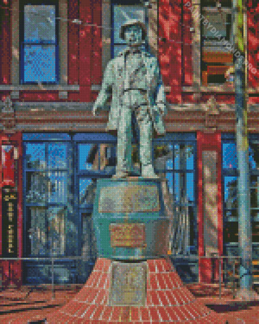 Statue Of John Deighton Diamond Painting