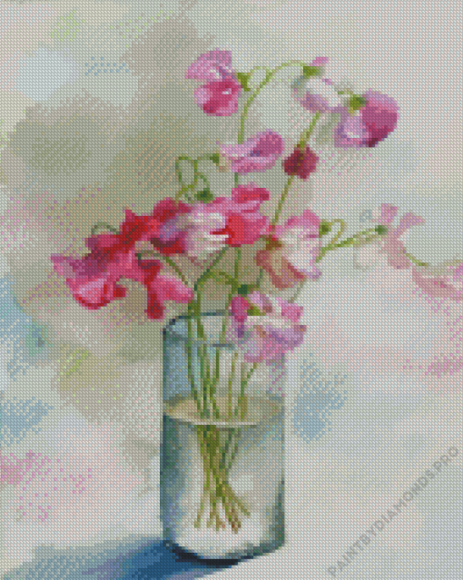 Sweet Peas Diamond Painting