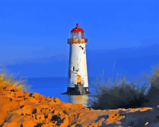 Talacre Lighthouse Diamond Painting