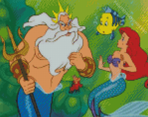 The Little Mermaid Diamond Painting