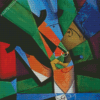 The Smoker By Juan Gris Diamond Painting