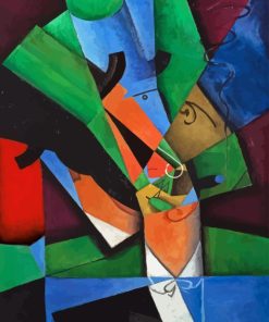 The Smoker By Juan Gris Diamond Painting