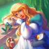 The Swan Princess Diamond Painting