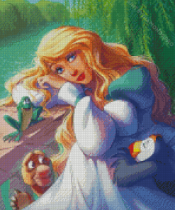 The Swan Princess Diamond Painting