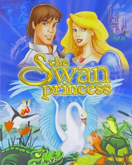 The Swan Princess Poster Diamond Painting