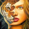 Tiger Lady Diamond Painting