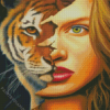 Tiger Lady Diamond Painting