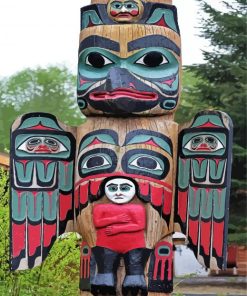 Totem Pole Diamond Painting