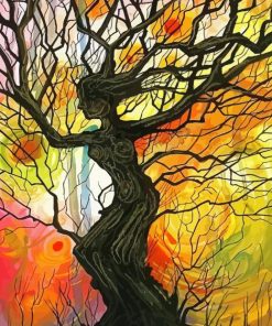 Tree Of Life Woman Diamond Painting