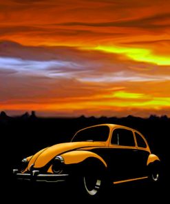 Volkswagen Beetle Diamond Painting