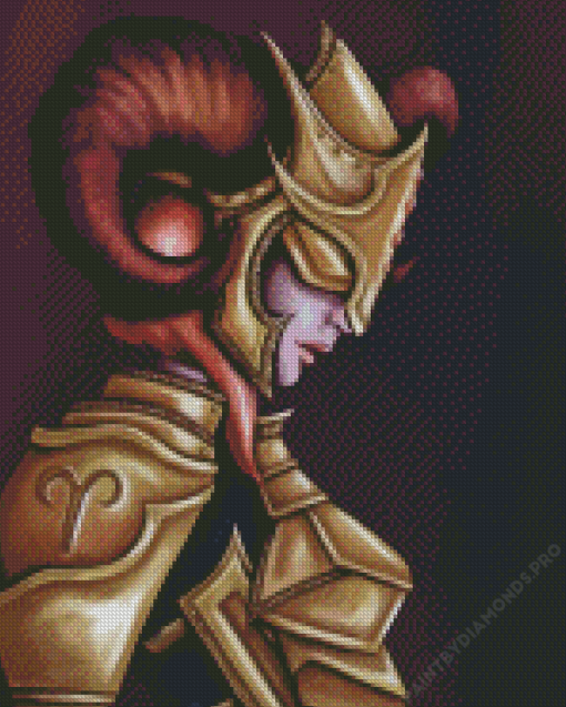 Warrior Aries Diamond Painting