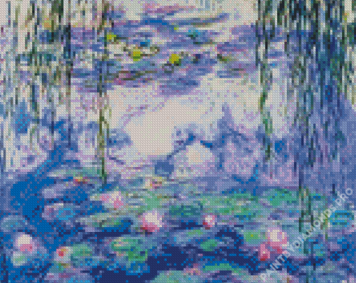 Water Lilies Art Diamond Painting