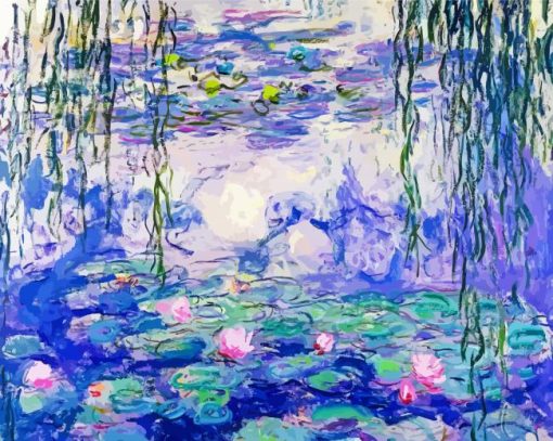 Water Lilies Art Diamond Painting