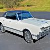 White Oldsmobile Cutlass Diamond Painting