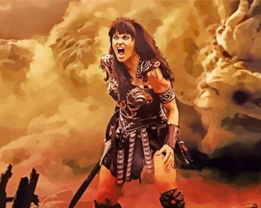 Xena Warrior Princess Diamond Painting