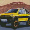 Yellow Chevy Diamond Painting