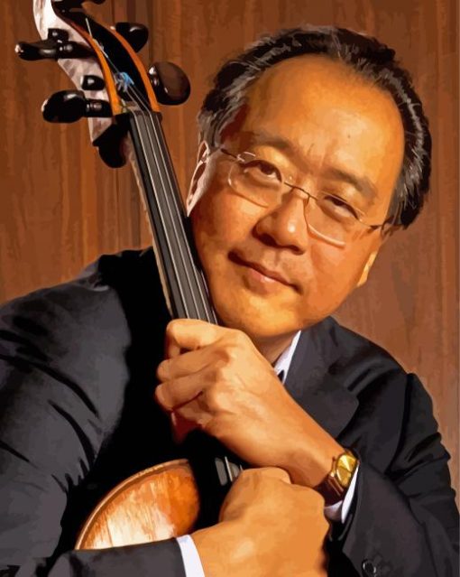 Yo Yo Ma Musician Diamond Painting