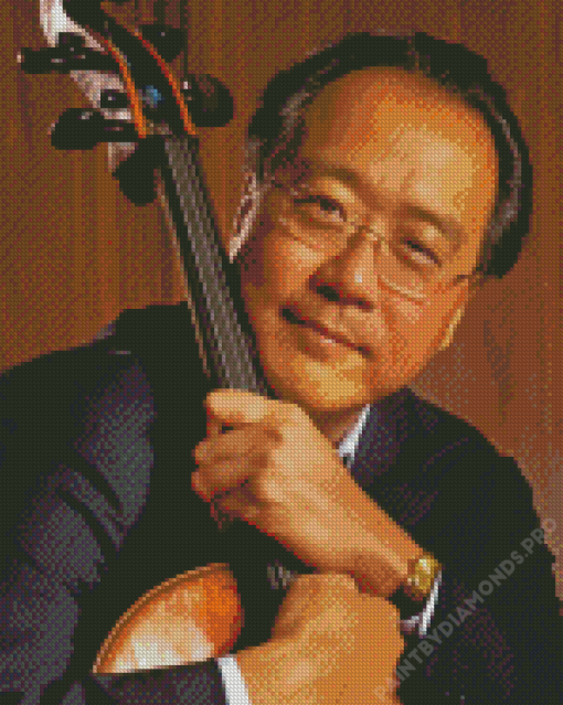 Yo Yo Ma Musician Diamond Painting