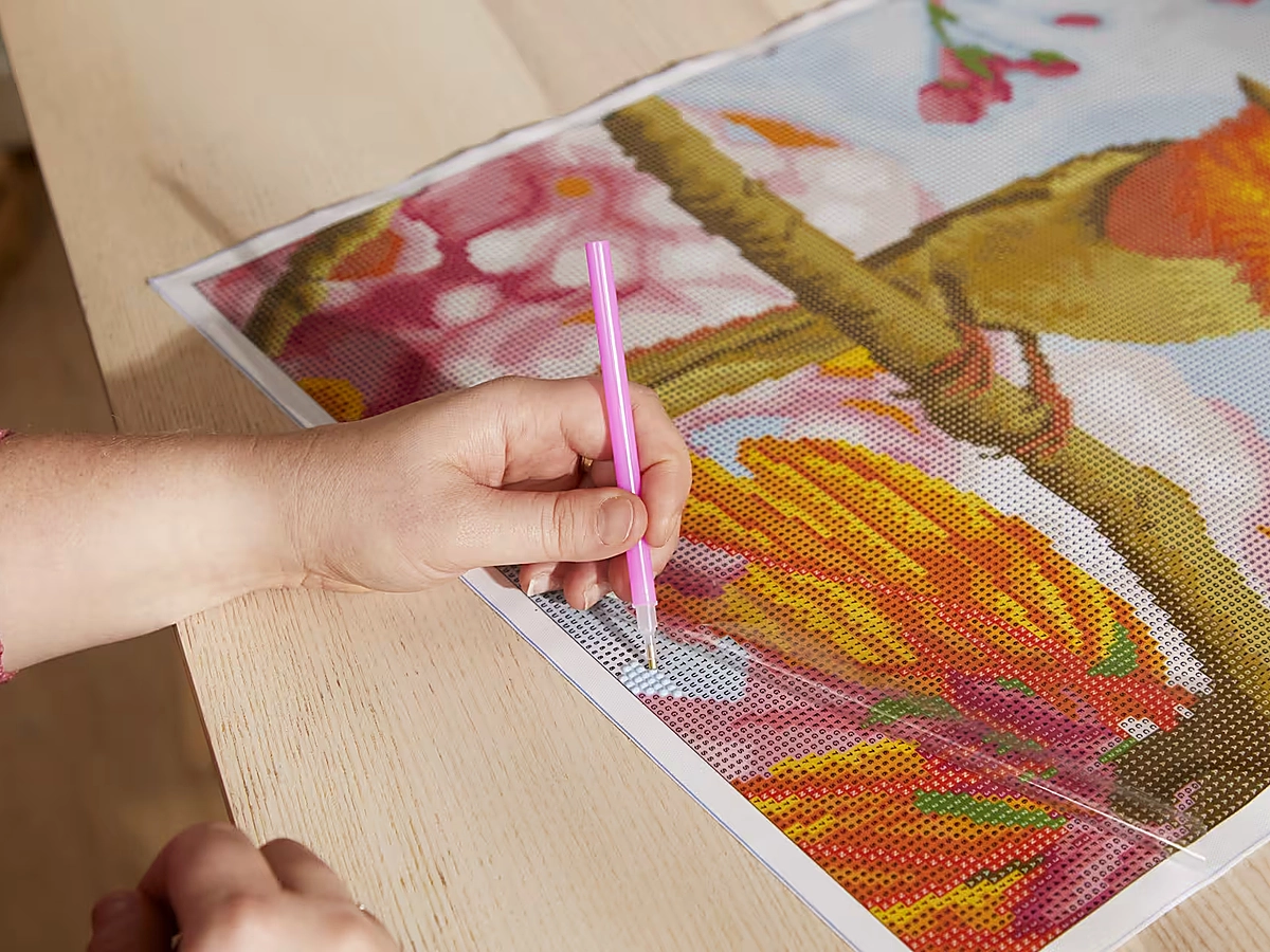 diamond painting small sections